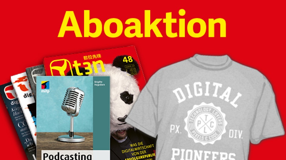 Mitp-Buch „Podcasting“ gratis zum t3n-Abo!