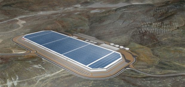 Gigafactory. (Bild: Tesla)