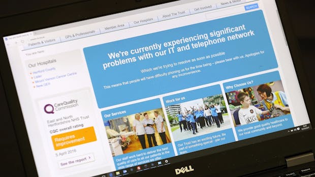 Cyber-Angriff durch Wanna Cry: Britische Kliniken schicken viele Patienten nach Hause