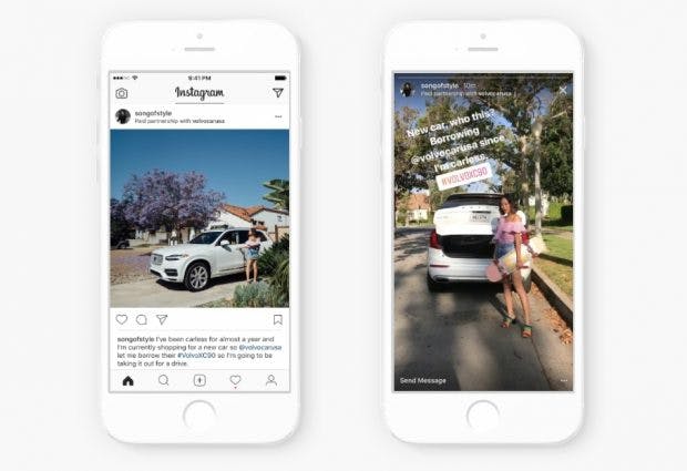 Influencer auf Instagram