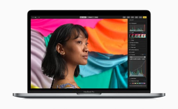 Mit macOS High Sierra lassen sich in der Photos-App Kurven anpassen. (Bild: Apple)