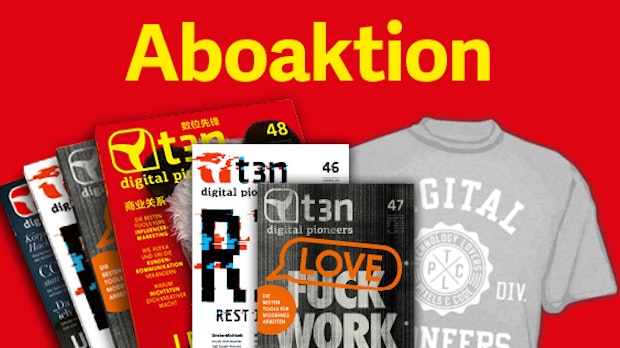 t3n-Abo inklusive 2 Gratis-Ausgaben