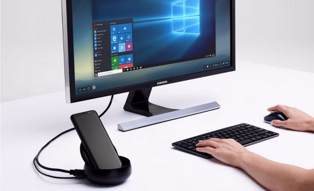 Für Business-User interessant: Windows-Anwendungen könnt ihr per VDI-Lösungen ausführen. (Bild: Samsung)