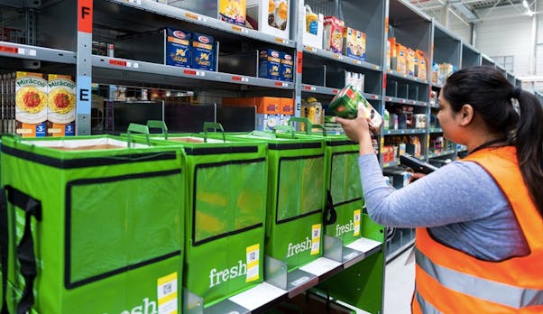 Amazon reißt bereits ein Viertel des Online-Lebensmittelmarkt an sich