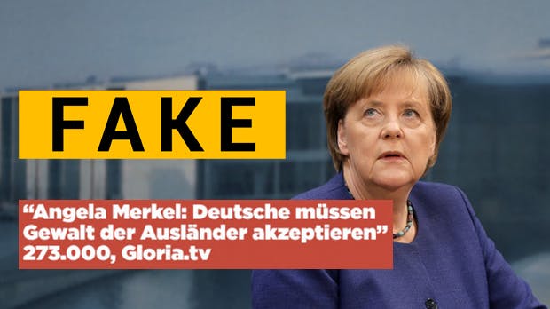 Facebook-Analyse: 7 der 10 erfolgreichsten Artikel über Angela Merkel sind frei erfunden
