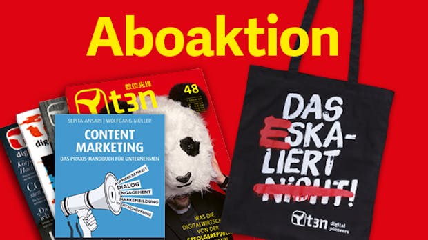 Handbuch für erfolgreiche Inhalte – 30 mal „Content-Marketing“ gratis zum t3n-Abo