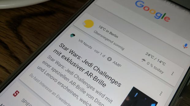 Schnelle News: AMP zieht in die Google-App auf Android ein