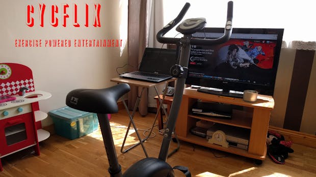 Wer nicht trainiert, darf kein Netflix schauen: Das ultimative Fitness-Gadget für Serien-Junkies