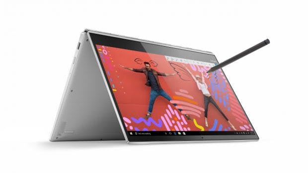 Das Lenovo Yoga 920 kommt mit 4K-Auflösung. (Bild: Lenovo)