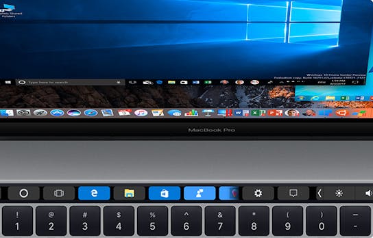 Parallels Desktop 13 bringt die Touch-Bar in virtuelle Windows-Maschinen