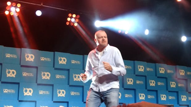 Stefan Raab bei Bits & Pretzels: „Vorne ist da, wo sich noch keiner auskennt“