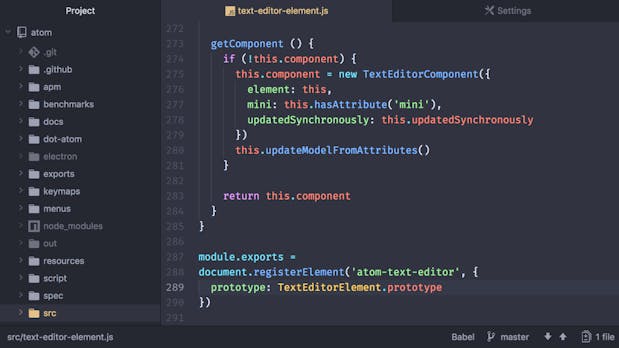 Atom: Github-Editor erreicht Version 1.20