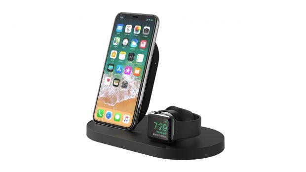 iPhone und Apple Watch drahtlos aufladen: Belkin Boostup. (Bild: Belkin)