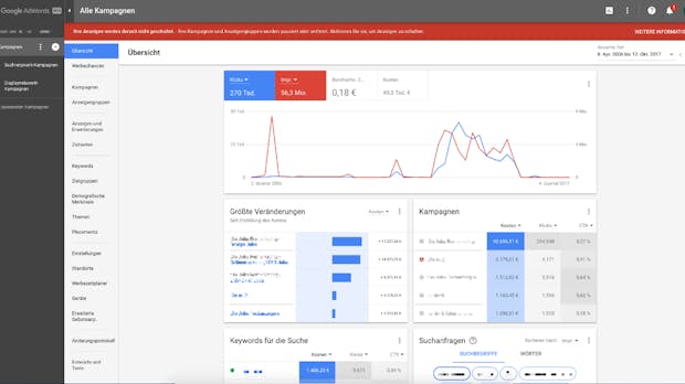 Google rollt neues Adwords-Interface für alle Advertiser aus