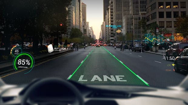 AR für die Windschutzscheibe: Wayray gewinnt Startup-Wettbewerb der Automobility LA