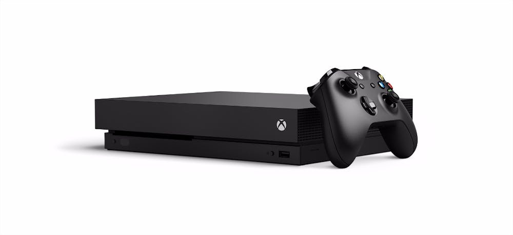 Xbox One X Console Controller White Background Xbox One X Console Controller White Background