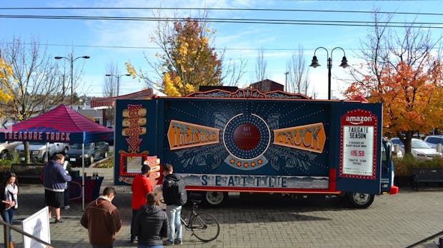 Amazons rollende Verkaufsshow Treasure Truck erreicht Millionen Menschen