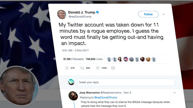 Dieser Deutsche hat das Twitter-Konto von Donald Trump gesperrt – unabsichtlich