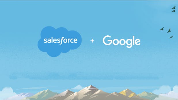 Donnerhall auf dem Cloud-Markt: Google und Salesforce kooperieren strategisch