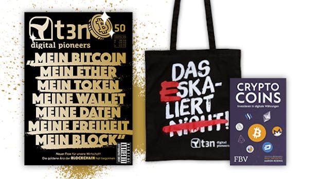Investieren in Kryptowährungen: Dieses Buch bekommst du gratis zum t3n-Abo dazu