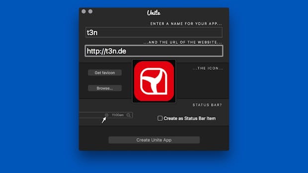 Unite macht jede Website zur nativen App