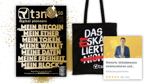t3n-Abo inklusive Udemy-Kurs „Rhetorik: Selbstbewusst kommunizieren und überzeugen!“