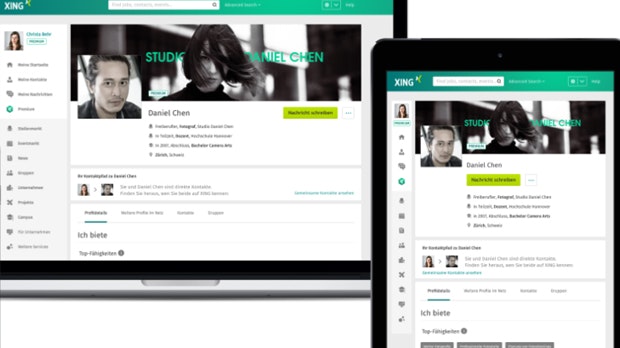 Das neue Xing-Profil ist da – und so sieht es aus