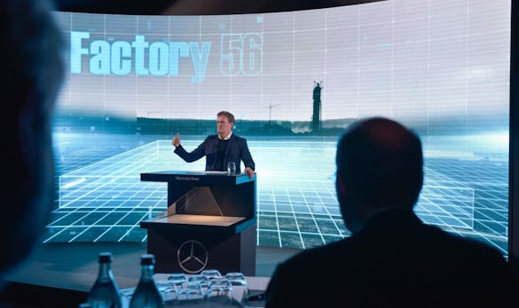 Factory 56: Mercedes baut Fabrik für autonome Taxis