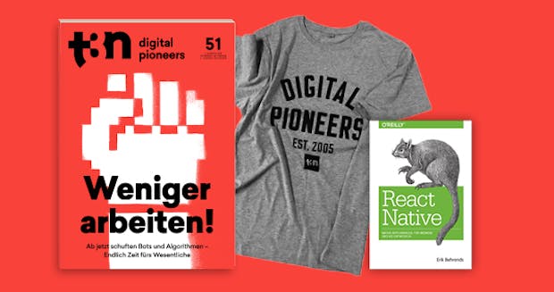 O’Reilly-Fachbuch „React Native“ – 30x im Abo-Bundle