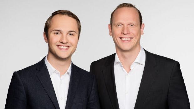 Crossengage-Gründer Manuel Hinz und Markus Wübben (Foto: Crossengage)