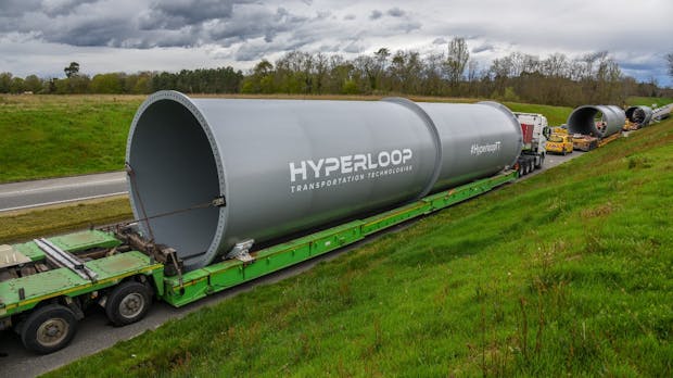 Erste Hyperloop-Teststrecke in Europa im Bau