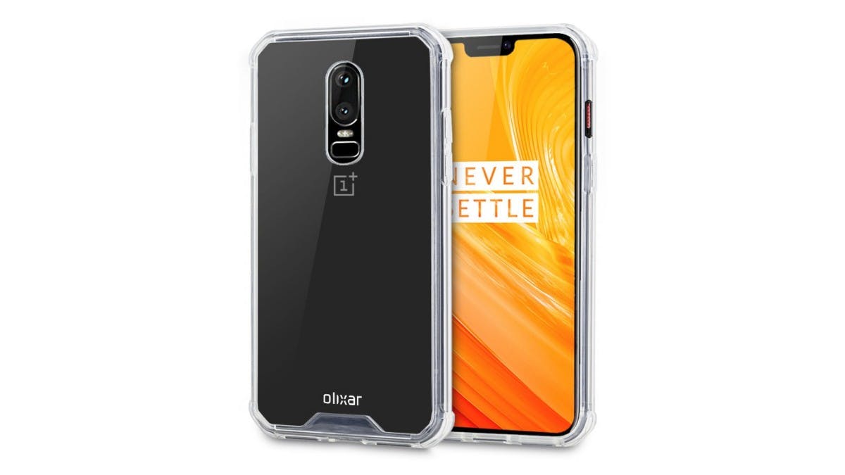 So könnte das Oneplus 6 aussehen – der Schieberegler sitzt nun auf der rechten Seite. (Bild: <a href="/search/Mobilefun">Mobilefun</a>)