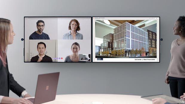 Surface Hub 2 ist da: Microsoft zeigt neue Version seines Konferenzsystems