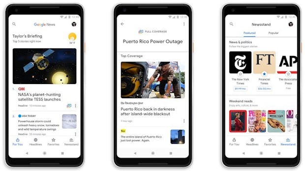 Google News setzt jetzt auf künstliche Intelligenz