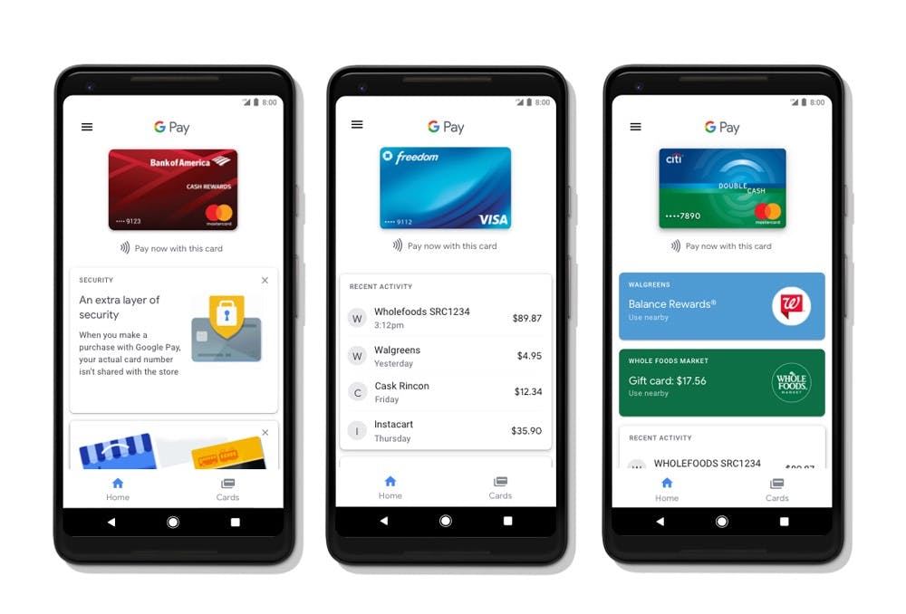 use google pay to buy gift card