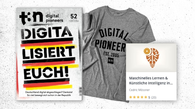 t3n Abo inklusive Udemy-Kurs „Maschinelles Lernen & künstliche Intelligenz in der Theorie“