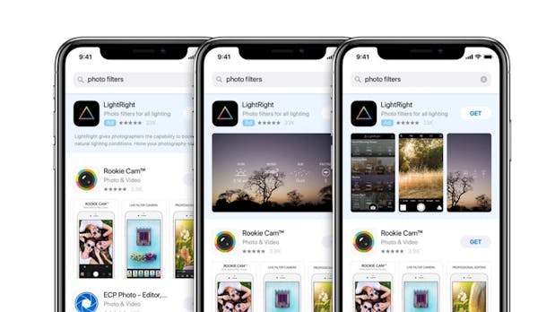 Apple plant Anzeigennetzwerk mit Snap und Pinterest
