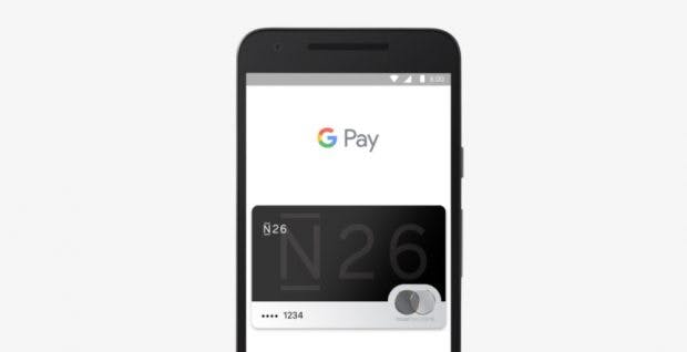 N26 bietet Google-Pay-Support bereits in zahlreichen europäischen Nachbarländern. (Screenshot: t3n.de)