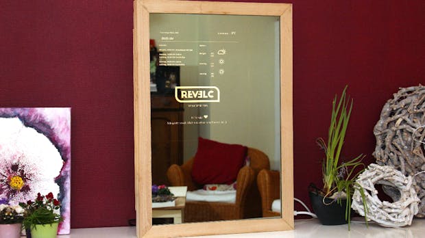 Nicht von Apple: Diesen Smart Mirror haben Schüler aus Deutschland gebaut