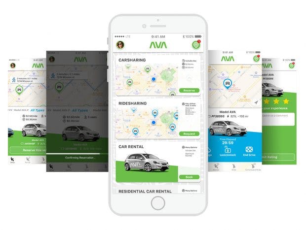 Ridecell: Deutsche Bahn investiert in White-Label-Plattform für Ride- und Car-Sharing-Dienste. (Grafik: Ridecell)
