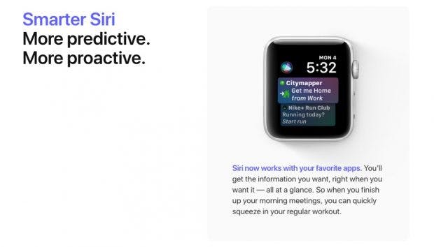 watchos 5 siri