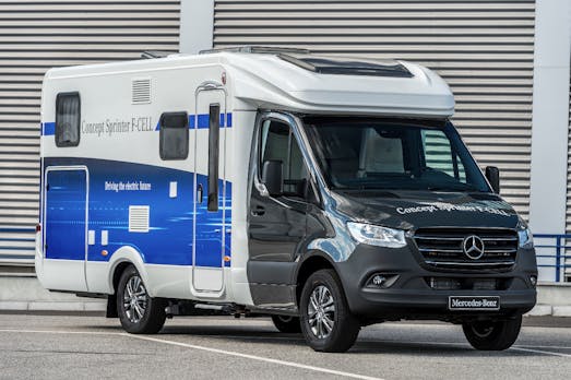 Brennstoffzelle und Elektroantrieb: Mercedes-Benz zeigt neuen Sprinter