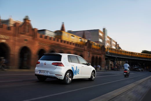 We Share: VW startet Testphase für E-Carsharing-Dienst in Berlin