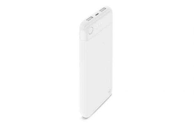 Die Belkin Boost-Charge Powerbank 10K mit Lightning-Port. (Bild: Belkin)Die Belkin Boost-Charge Powerbank 10K mit Lightning-Port. (Bild: Belkin)