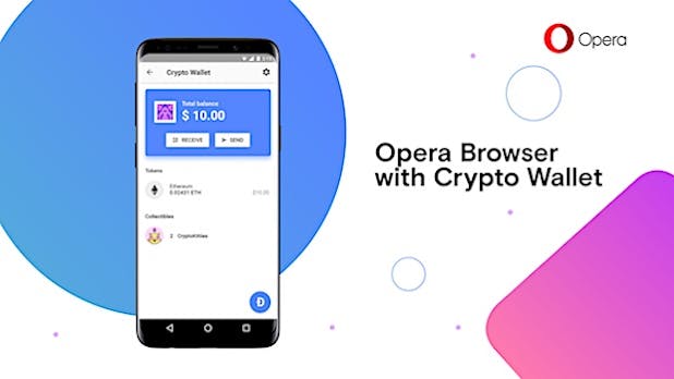 Opera kündigt ersten Browser mit integrierter Krypto-Wallet an