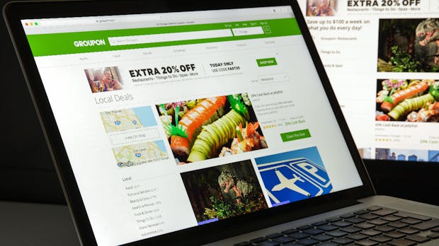 Nach erstem Jahresgewinn: Gutscheinportal Groupon steht vor dem Verkauf
