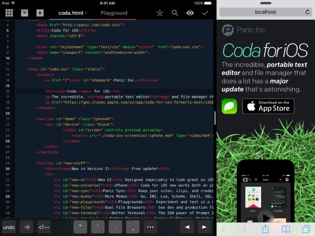coda for mac screenshots