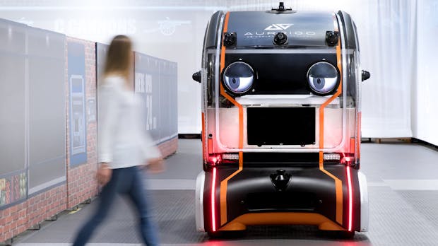 Guck mal, wer da bremst: Kulleraugen sollen das Vertrauen in autonome Fahrzeuge steigern
