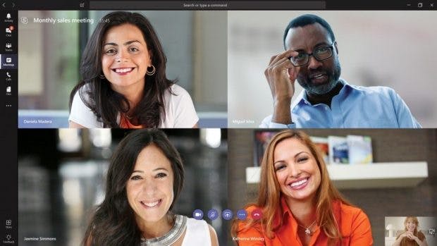 Neue Funktionen bei Microsoft Teams gab es in den letzten Wochen vor allem für Meetings. (Screenshot: Microsoft)