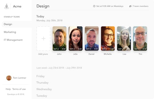 Standup-Meetings für Remote-Teams: Diese App überbrückt Zeitzonen